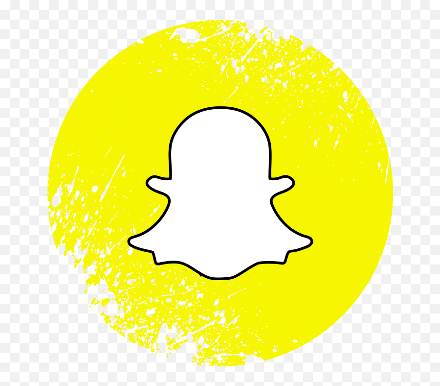 Snapchat Splash Icon Png Image Free Download Searchpngcom - Circle,Snapchat Logo Png