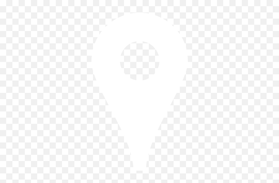 White Marker Icon - Vector Location Icon Png White,Location Icon Transparent Background