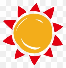Clipart Sun Orange Transparent Free For - Circle png