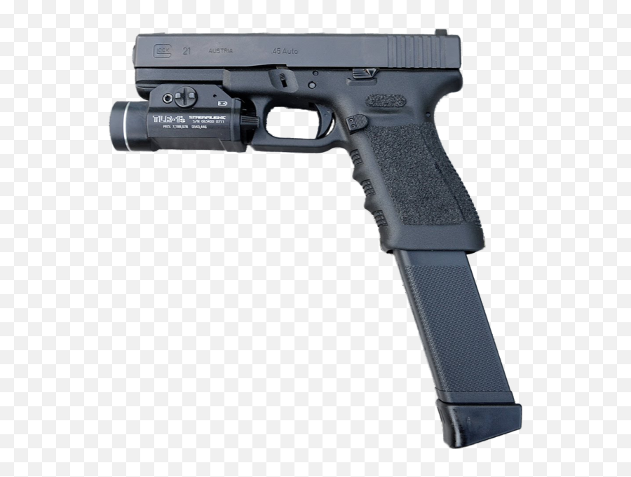 Glock Extended Clip Psd Official Psds - Glock 37 45 Gap Extended Magazine Png,Glock Png