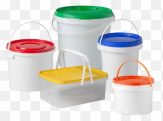 Plastic Bucket Png Clipart - Plastic Bucket Png,Bucket Png