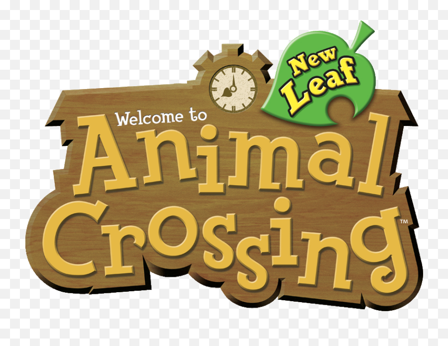 Animal Crossing New Leaf Logopedia Fandom - Logo Animal Crossing New Leaf Png,Leaf Logo