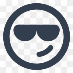 Transparent Emotions Faces - Confident Emoji png