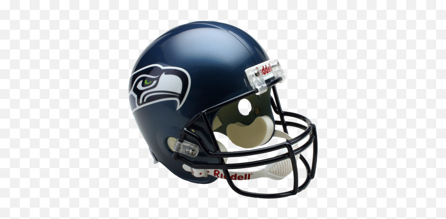Seattle Seahawks Mini Vsr4 Throwback 02 - Football Helmet Png,Seahawks Png