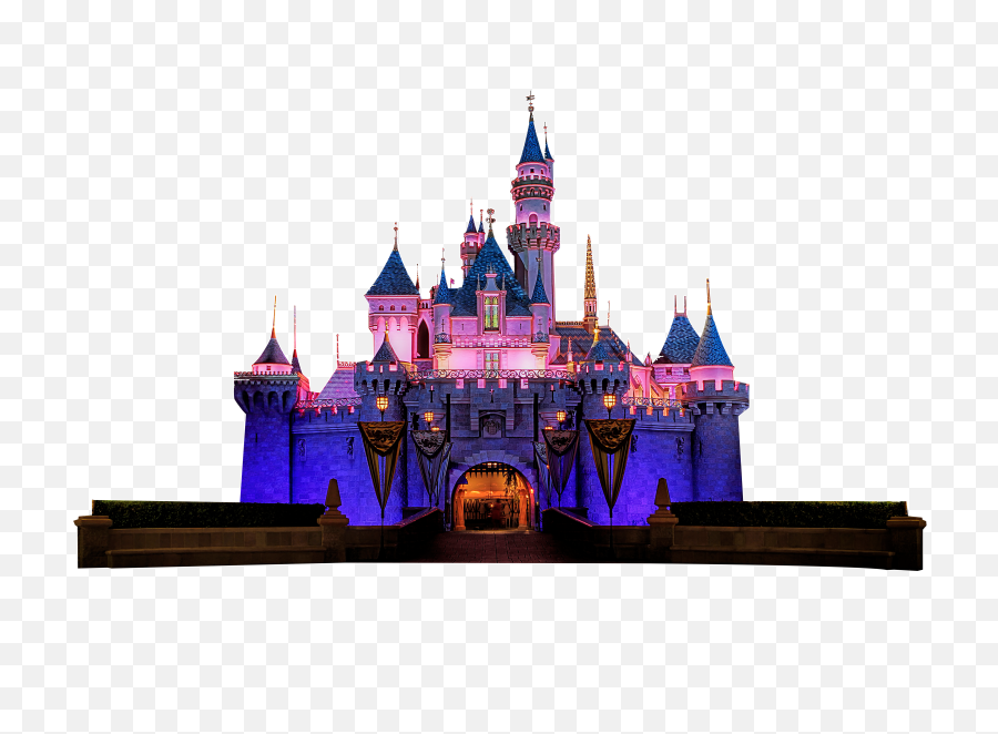Animated Disney Castle - Disneyland Resort Png,Disney Castle Png