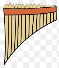 Pan Flute Musical Instrument Doodle - Transparent PNG u0026 SVG Flute