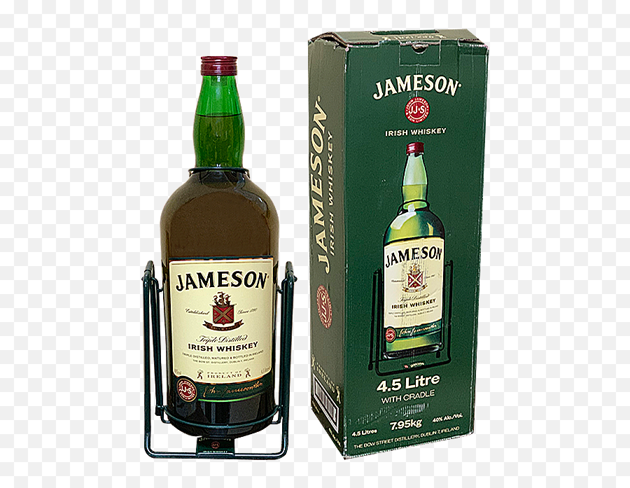 Jameson Irish Whisky Triple Distilled - Jameson 4 5 L Png,Jameson Png