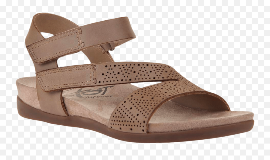 Theodora In Pecan Flat Sandals - Sandal Png,Sandals Png