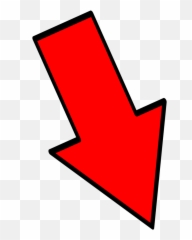 Red Arrow - Down Right Full Size Arrows Pointing png