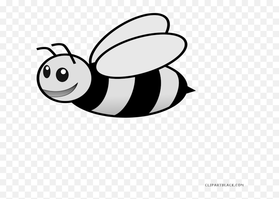 Bees Clipart Flying - Bee Happy Yard Sign Png Download Bee Clipart White And Black,Bee Clipart Png