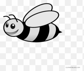 Bees Clipart Flying - Bee Happy Yard Sign Png Download Bee Clipart White And Black,Bee Clipart Png