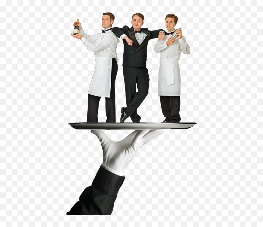 Download Hd Waiter Png Transparent Image - Three Waiters,Waiter Png