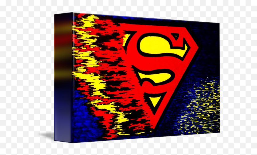Superman Symbol By Jill Christensen - Superhero Png,Superman Symbol Png