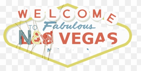 Download Hd New Vegas Sign - Welcome To Las png