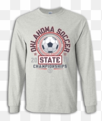 2019 Ossaa State Championship Soccer Long Sleeve Shirt - Cross Country State Shirts Png,Long Sleeve Shirt Png