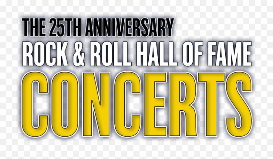 Rock U0026 Roll Hall Of Fame 25th Anniversary Concerts Png And Logo