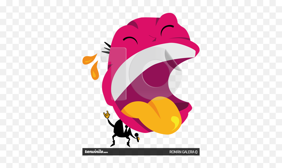 Laughing Man Wall Sticker - Illustration Png,Laughing Man Png