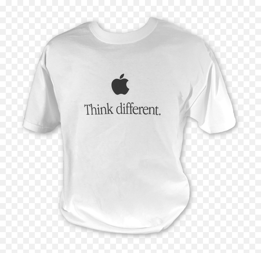 Genuine Apple Logo Shirts Hats Jackets And Other Apparel - Think Different Png,Apple Logo Black