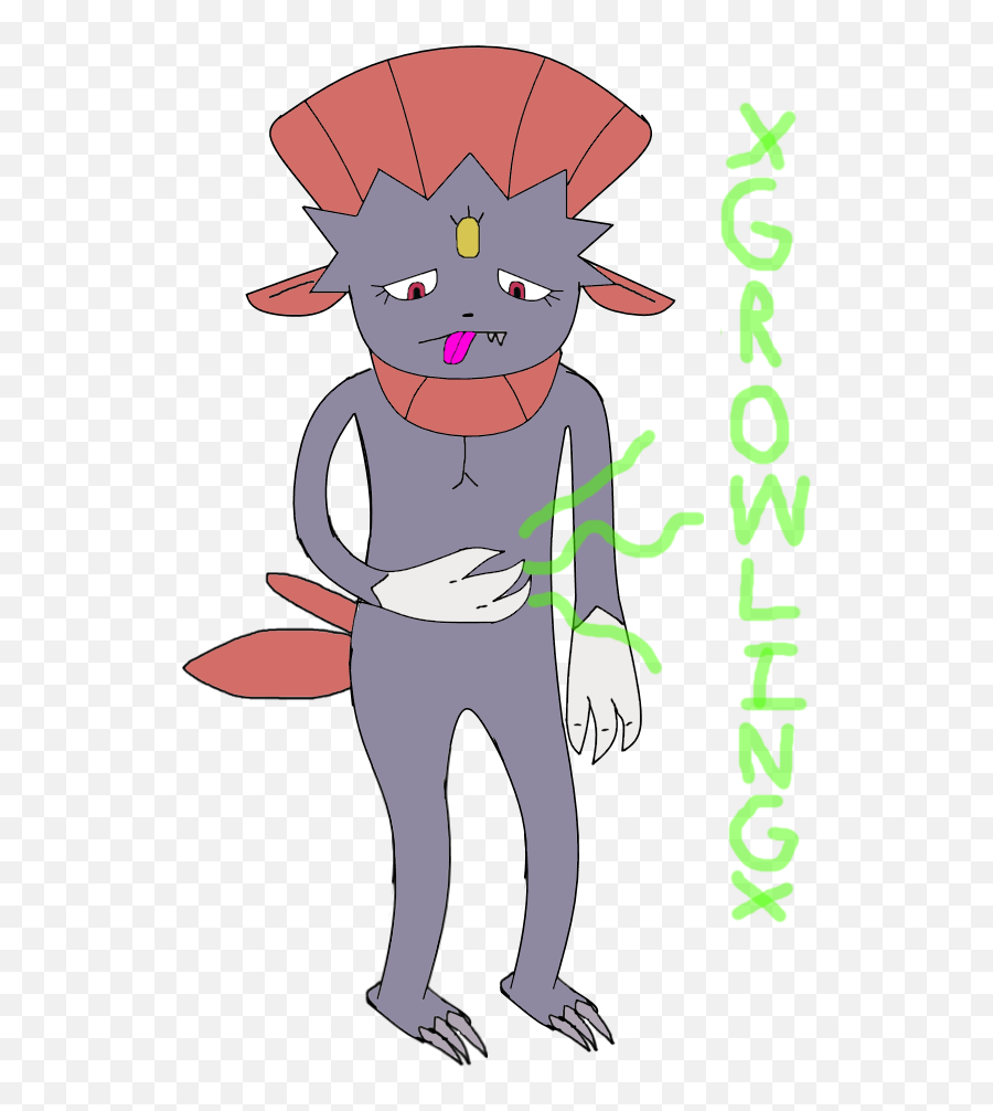 Cartoon Transparent Png Image - Fictional Character,Weavile Png