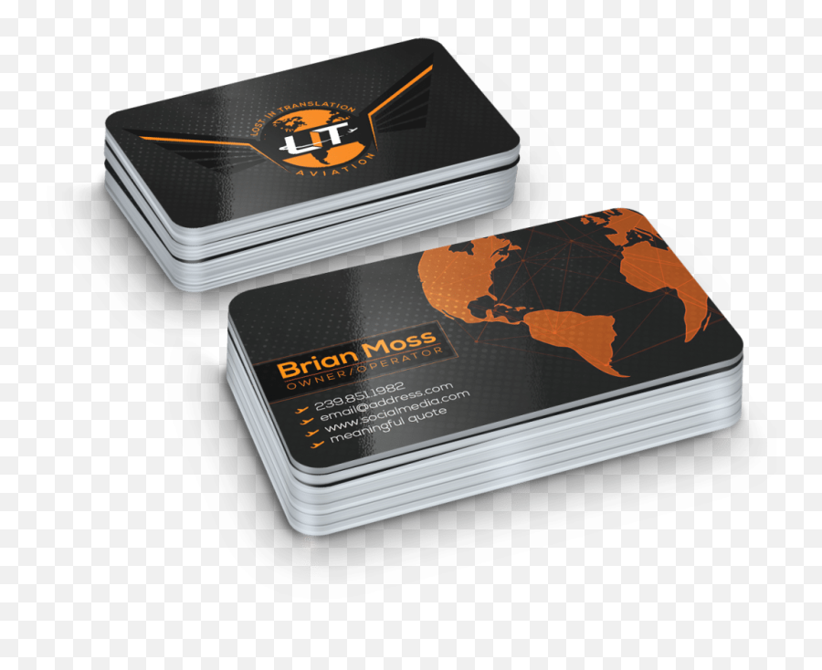 Business Card Design Portfolio Print U0026 Digital Marketing - Horizontal Png,Social Media Logos For Business Cards