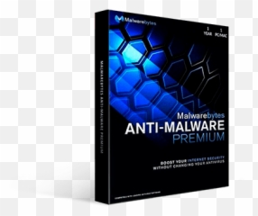 Malwarebytes Anti - Premium 345 1YR PC OEM DVD Case Horizontal png