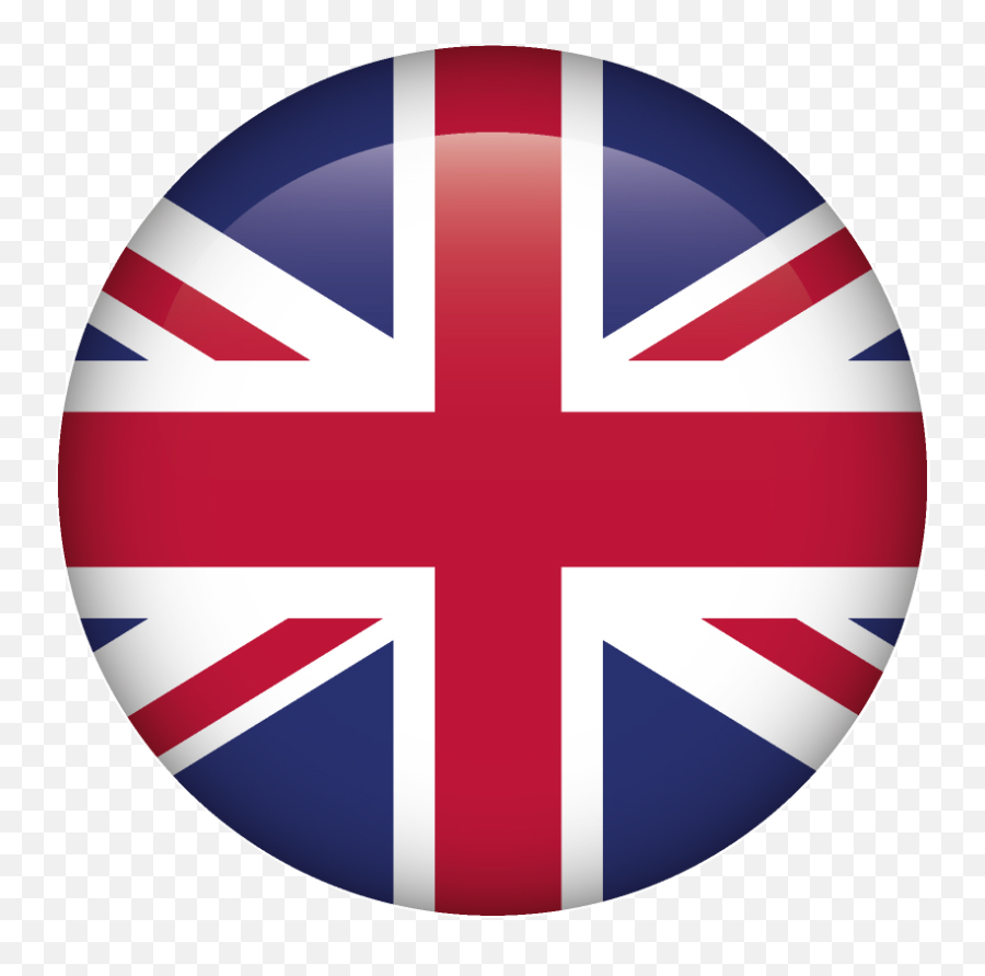 British Flag Circle Icon Png Image - British Flag Black And White,Uk Flag Png
