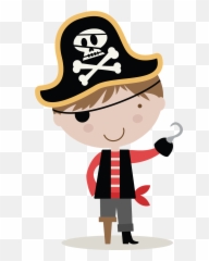 Kid Pirate Pictures Pirates Kids Clip - Clipart Transparent Background png