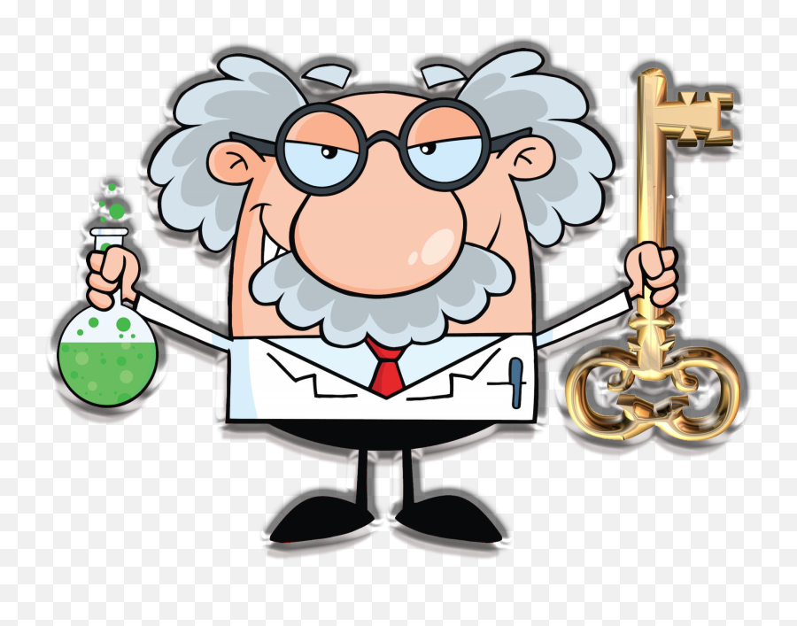 Download Hd Dr Cracked - Cartoon Clipart Albert Einstein Png,Cracked Png