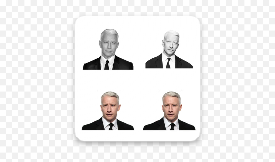 Download Anderson Cooper Stickers For Whatsapp Apk Free - Tuxedo Png,Cooper Icon