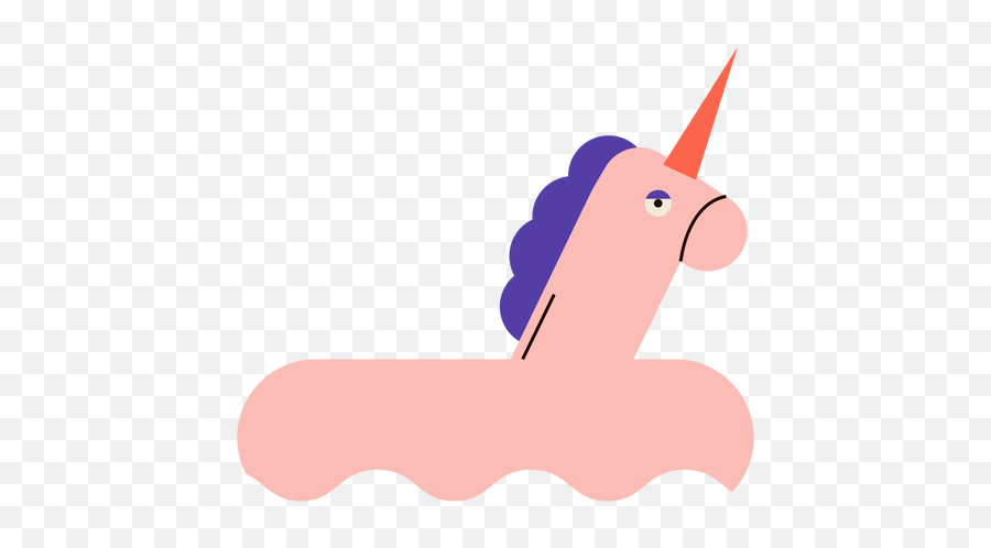 Unicorn Flat Float - Fictional Character Png,Unicorn Icon For Facebook