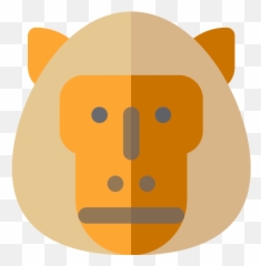 Baboon Vector Svg Icon - PNG Repo Free Icons Happy