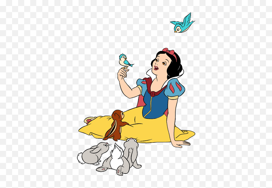Snow White Clip Art 3 Disney Galore - Cartoon Snow White Animals Png,Snow White Png