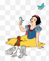 Snow White Clip Art 3 Disney Galore - Cartoon Snow White Animals Png,Snow White Png