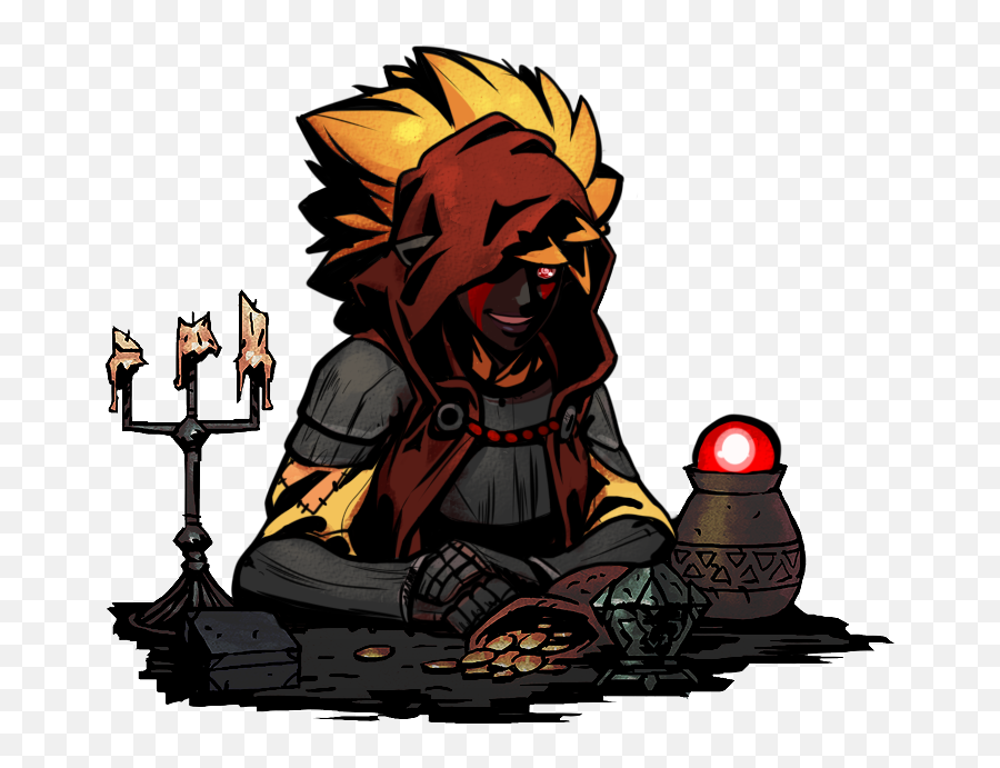 Darkest Dungeon Kiel - Darkest Dungeon Trinket Merchant Png,Darkest Dungeon Png