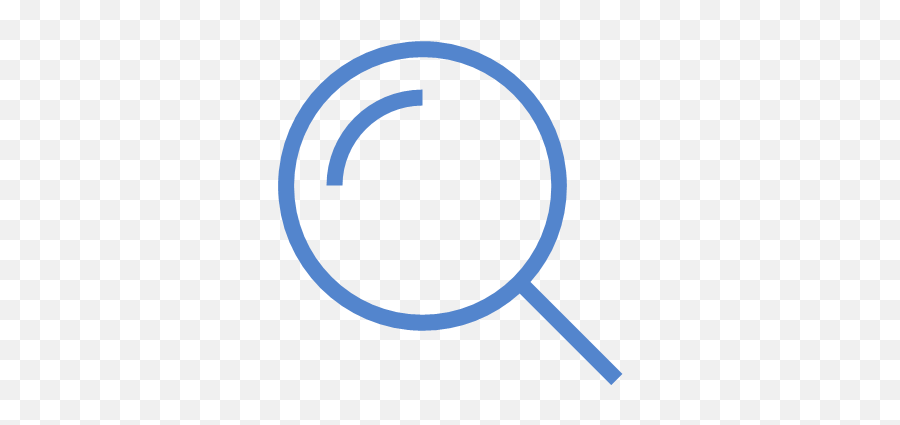 Glass In Look Magnifying Search Zoom Icon - Twitter Ui Set Png,Search Magnifying Glass Icon