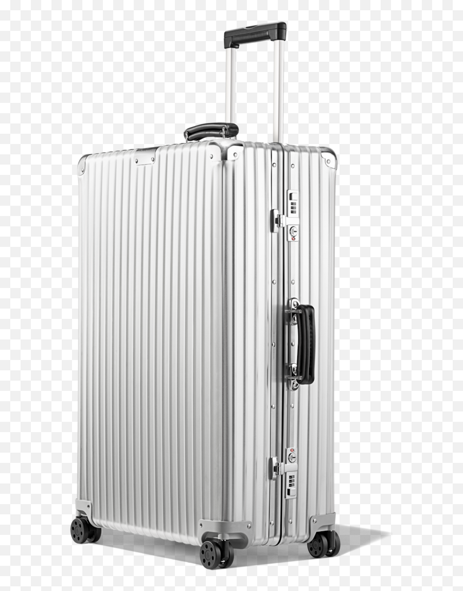 Classic Check - In L Aluminium Suitcase Silver Rimowa Rimowa Classic Check In L Png,Airport Luggage Polycarbonate Collection Icon Spinner