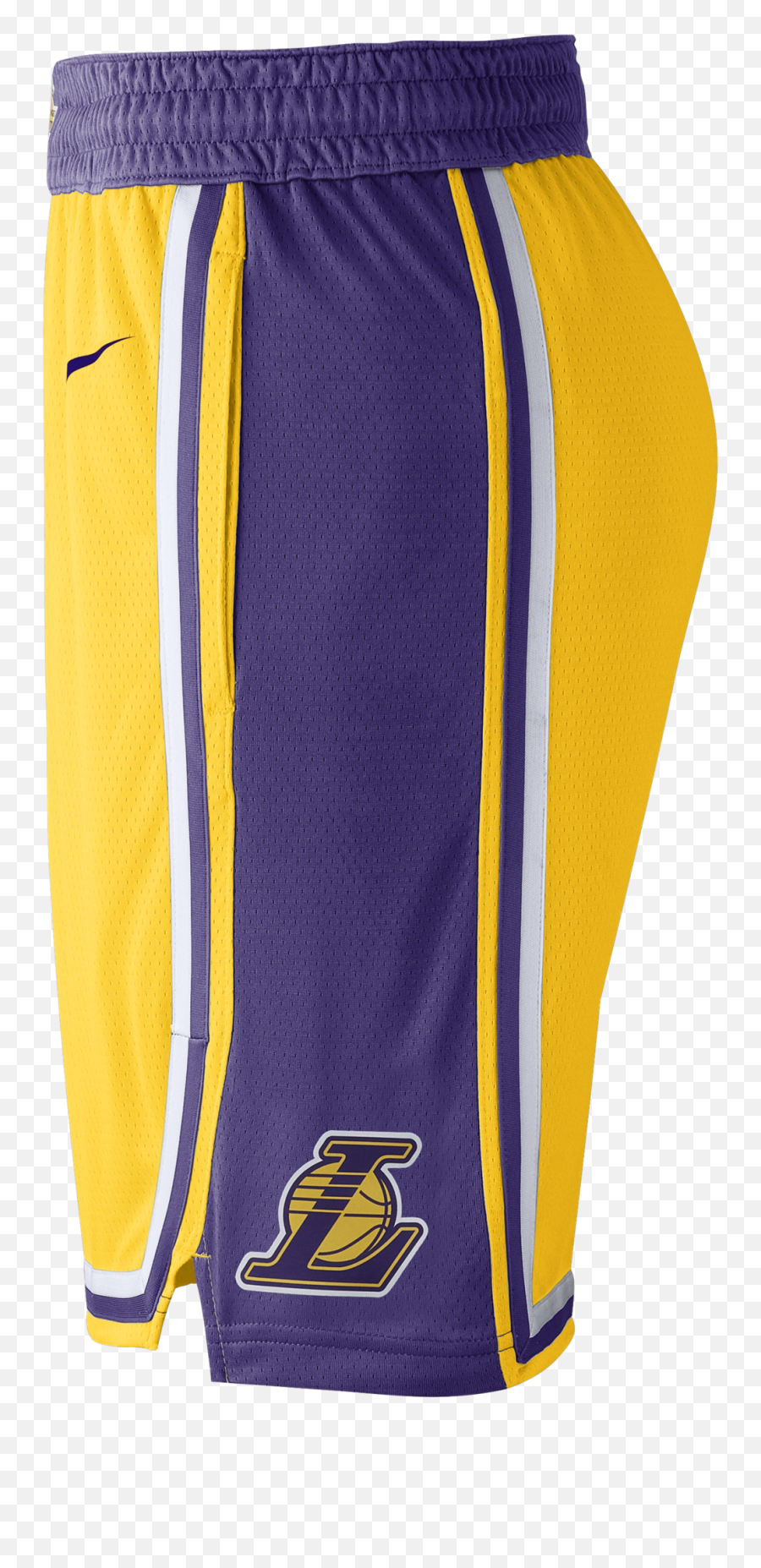 Nike Nba Los Angeles Lakers Swingman Road Shorts For 5000 - Lakers Nike Shorts Png,Icon Field Armor Shorts