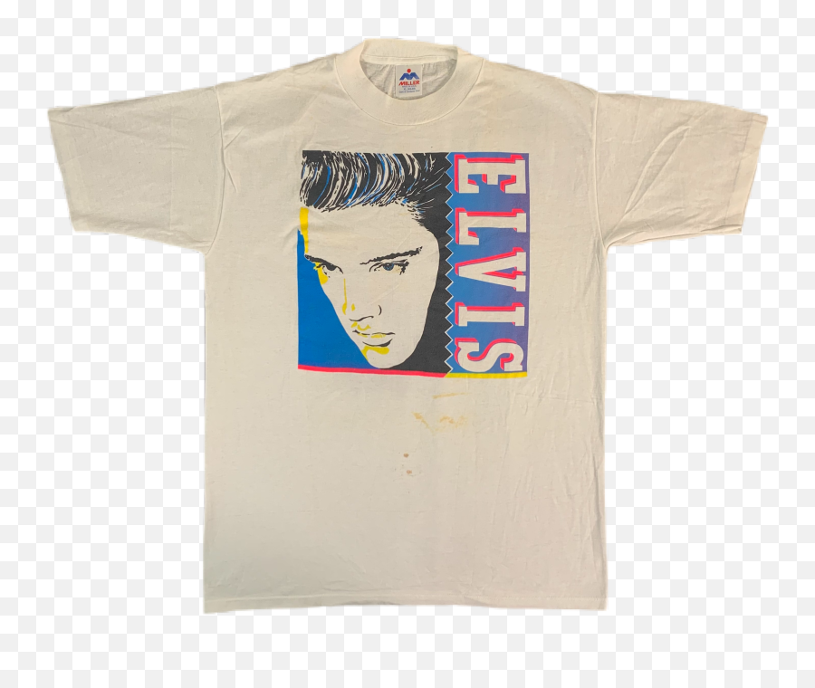 Vintage Elvis Portrait T - Shirt Vintage Elvis Shirt Png,Elvis Buddy Icon