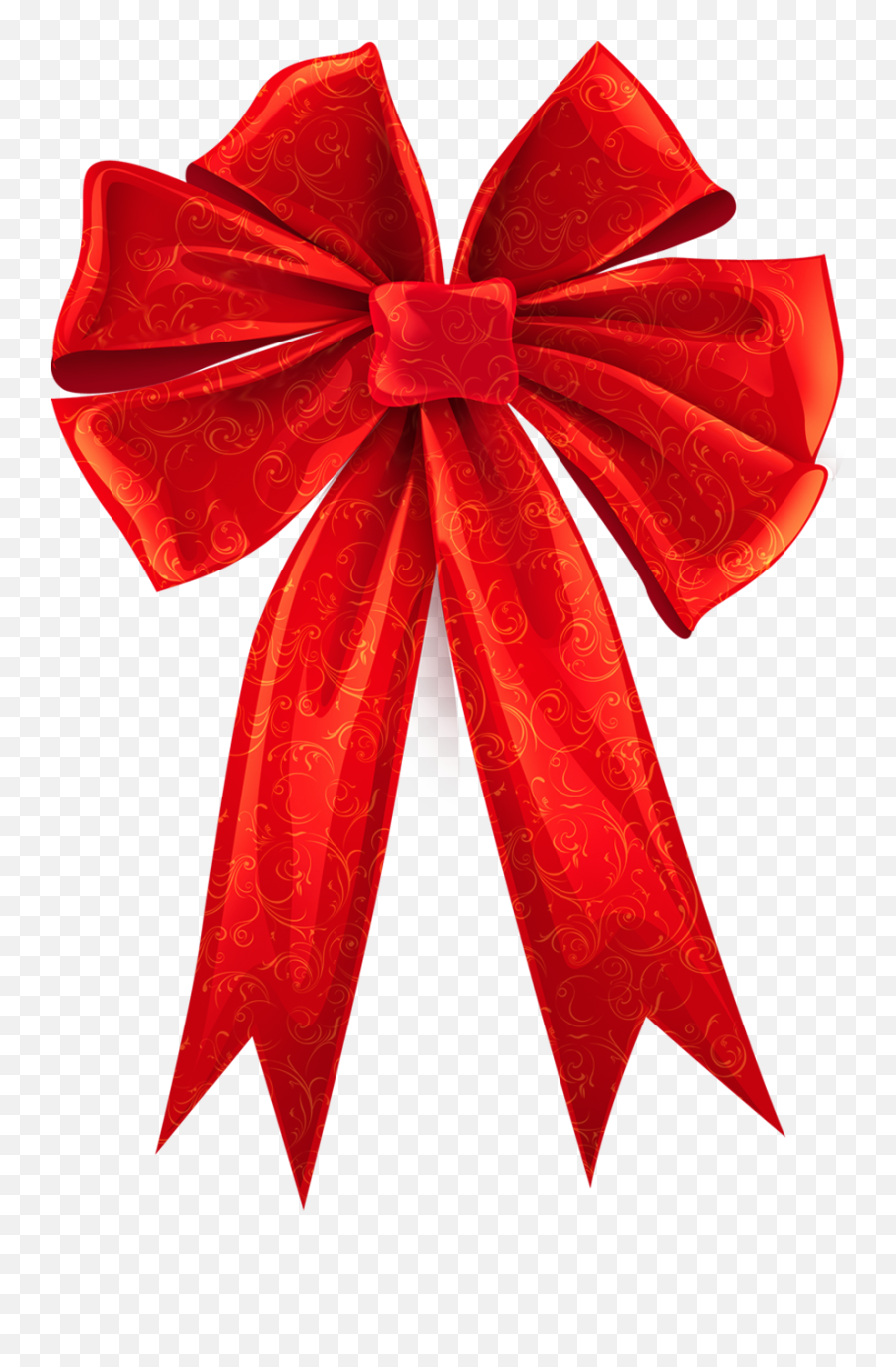 Red Christmas Bow Png Hd Transparent - Transparent Background Christmas Bow,Christmas Decor Png