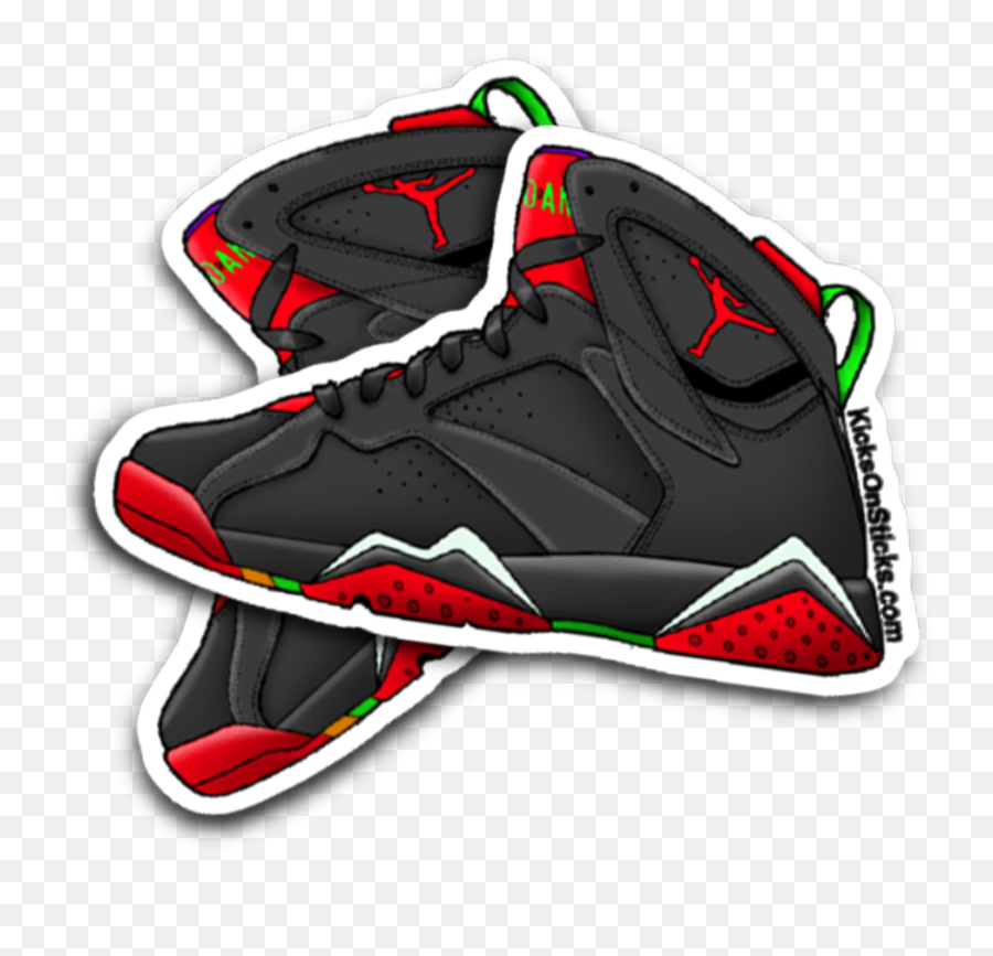 Jordan 7 - Jordan 7 Sticker Png,Marvin The Martian Png