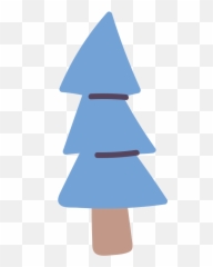 Blue Tree Clipart Illustrations U0026 Images In Png And Svg - Vertical