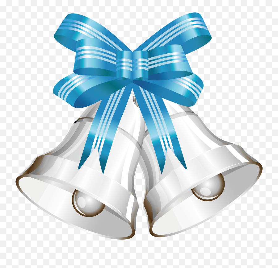 Icon Bells Transprent Free - Blue Christmas Bells Png Transparent Wedding Bells Png,Christmas Bells Png