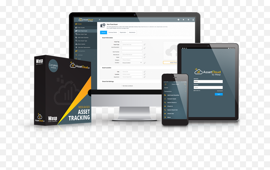 Inventory Management Software U0026 System - Asset Tracking Wasp Software Png,Barcode Label Icon