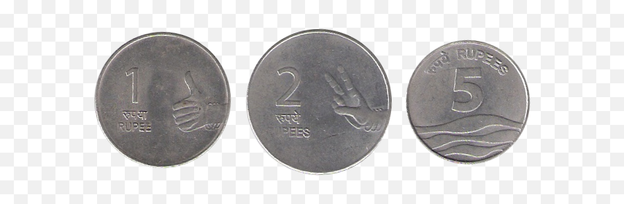 Fileone Two And Five Rupee Coinspng - Wikimedia Commons One Two Five Rupee Coin,Rupee Png