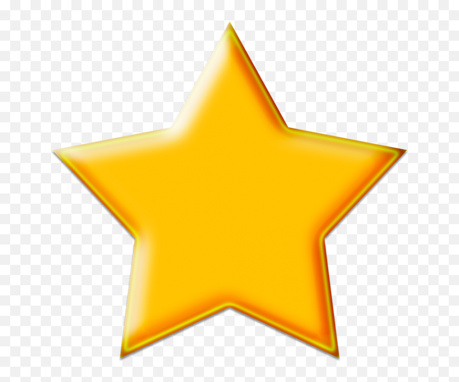 3d Rating Star Png Image Transparent - Hollywood Star Clipart,3d Star Png