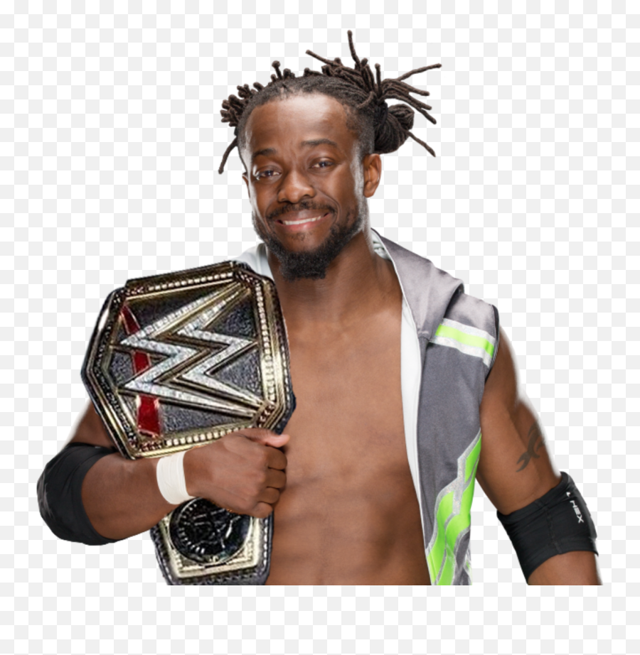 Ask Wnw If Kofi Wins - Wwe Kofi Kingston Tag Team Champion Png,Baron Corbin Png