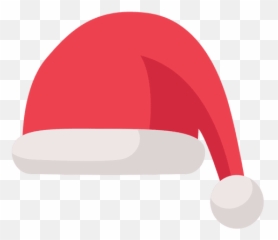 Red Santa Claus Hat Flat Icon 12 - Transparent Png U0026 Svg Chapeu De Natal Png,Red Hat Png
