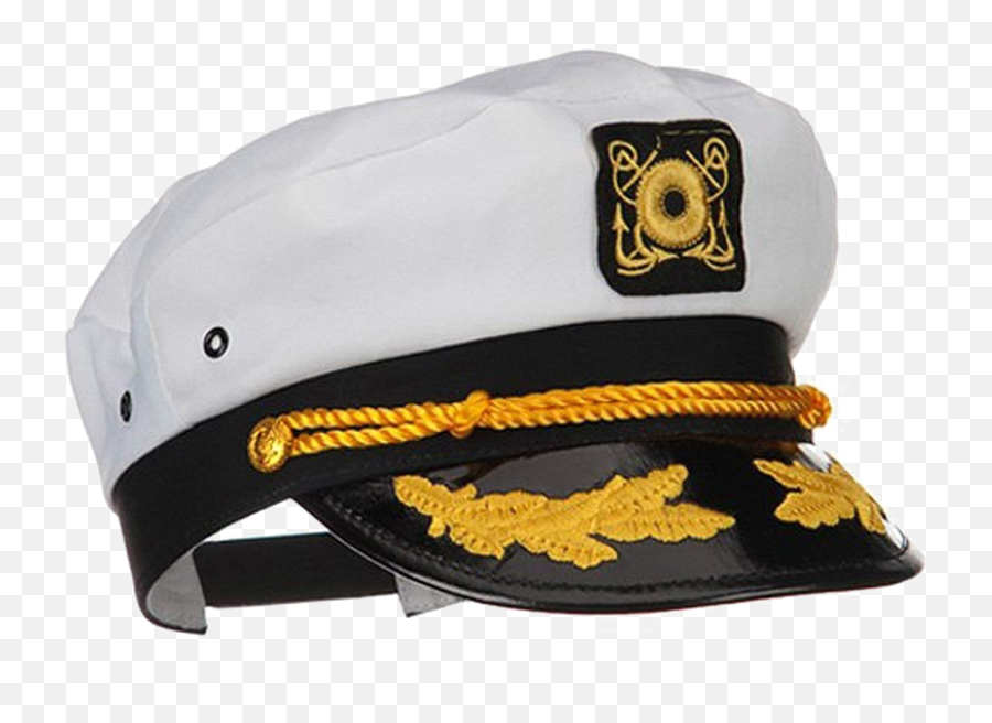 Captain Navy Hat Png Transparent Image - Boat Captain Hat,Hat Png