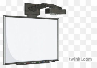 Interactive Whiteboard Illustration - Whiteboard Png,Whiteboard Png