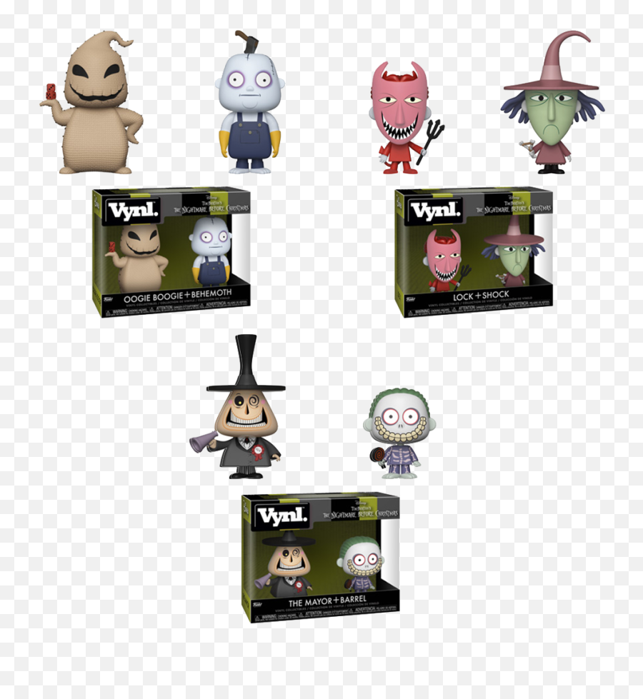 Download The Nightmare Before Christmas Funko Vynl Complete - Nightmare Before An Christmas Toys Png,Oogie Boogie Png